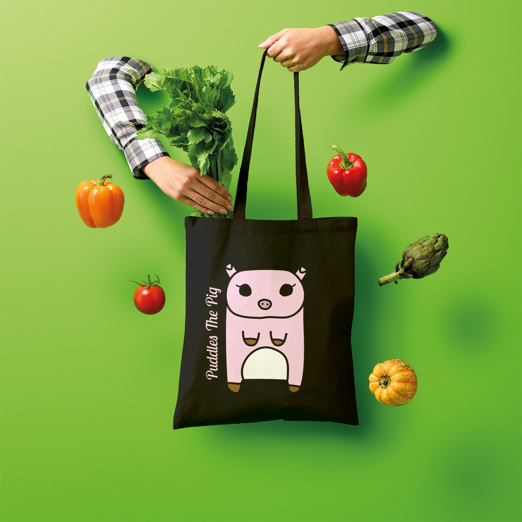 Puddles The Pig - Shopper Tote Bag