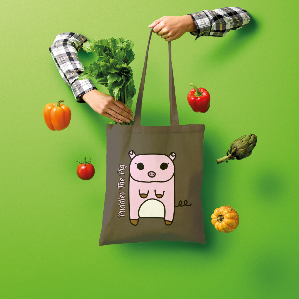 Puddles The Pig - Shopper Tote Bag