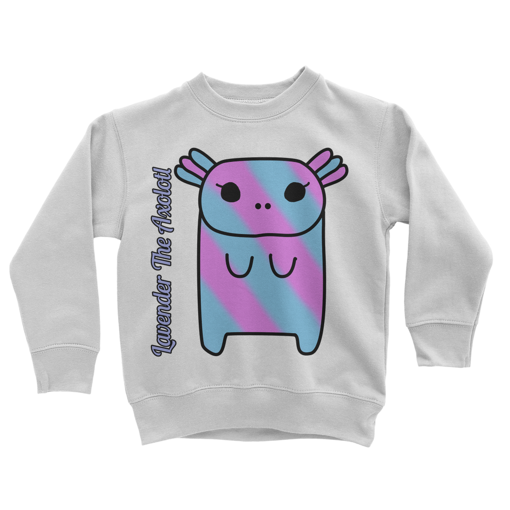 Lavender The Axolotl - Classic Kids Sweatshirt