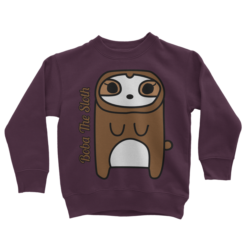 Boba The Sloth - Classic Kids Sweatshirt