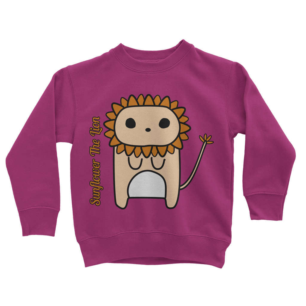 Sunflower the Lion - Classic Kids Sweatshirt