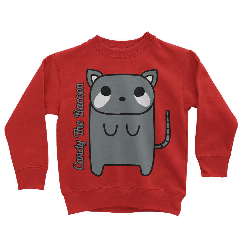 Candy The Racoon - Classic Kids Sweatshirt