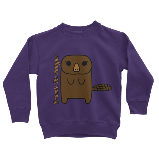 Brownie The Platypus - Classic Kids Sweatshirt