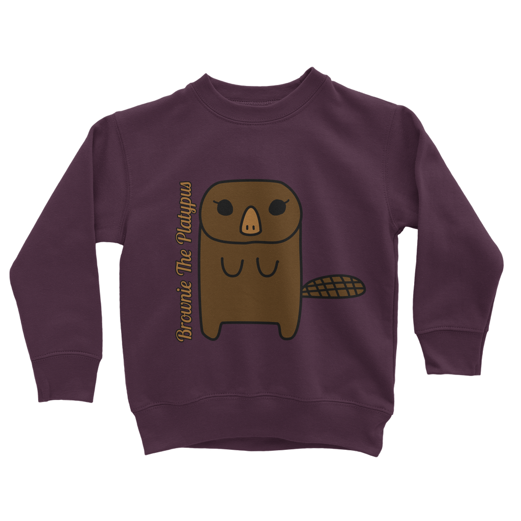 Brownie The Platypus - Classic Kids Sweatshirt