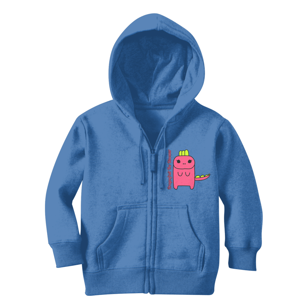 Dragonfruit The Dinosaur - Classic Kids Zip Hoodie