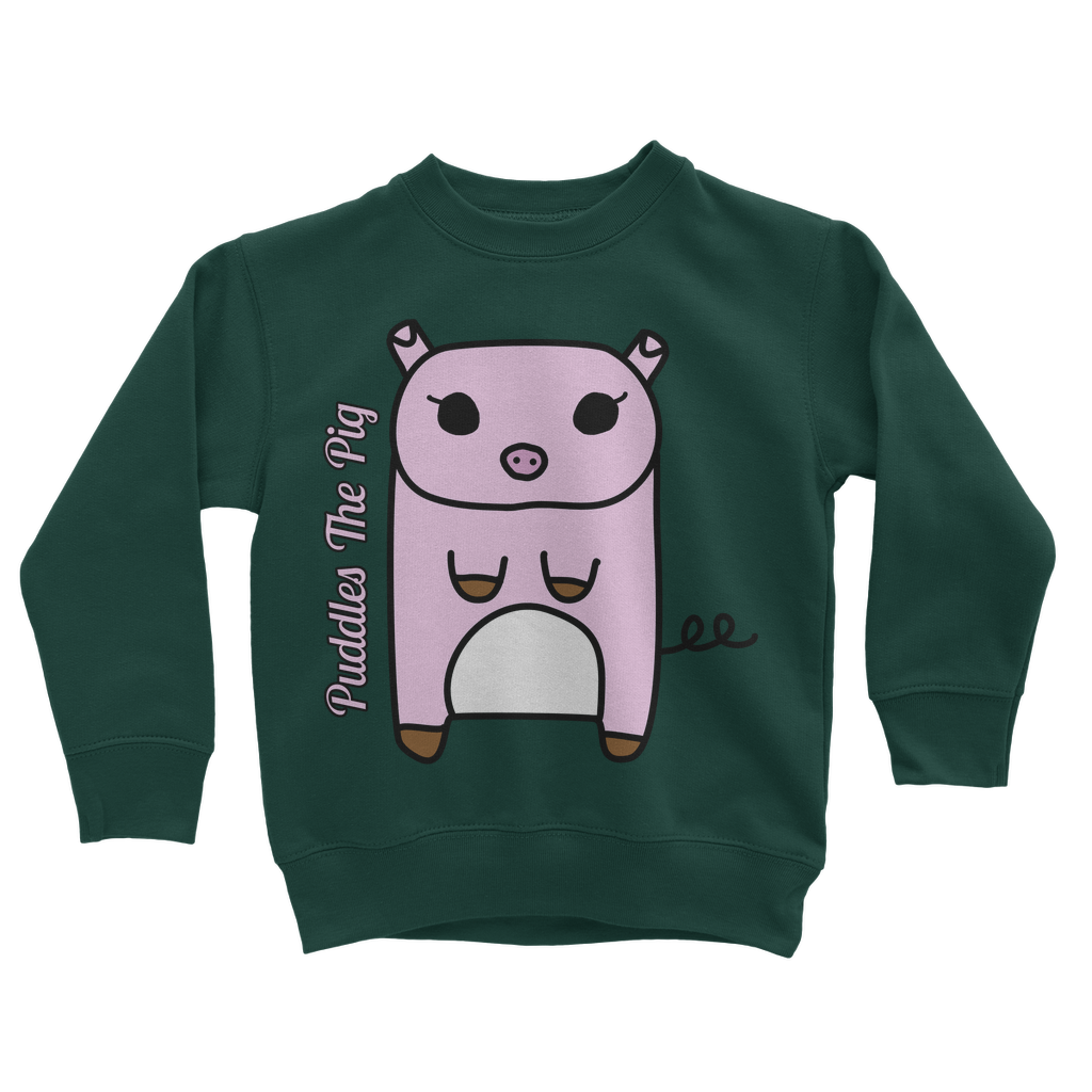 Puddles The Pig - Classic Kids Sweatshirt