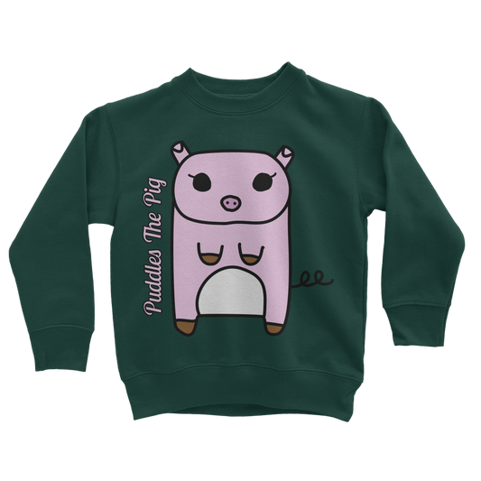 Puddles The Pig - Classic Kids Sweatshirt