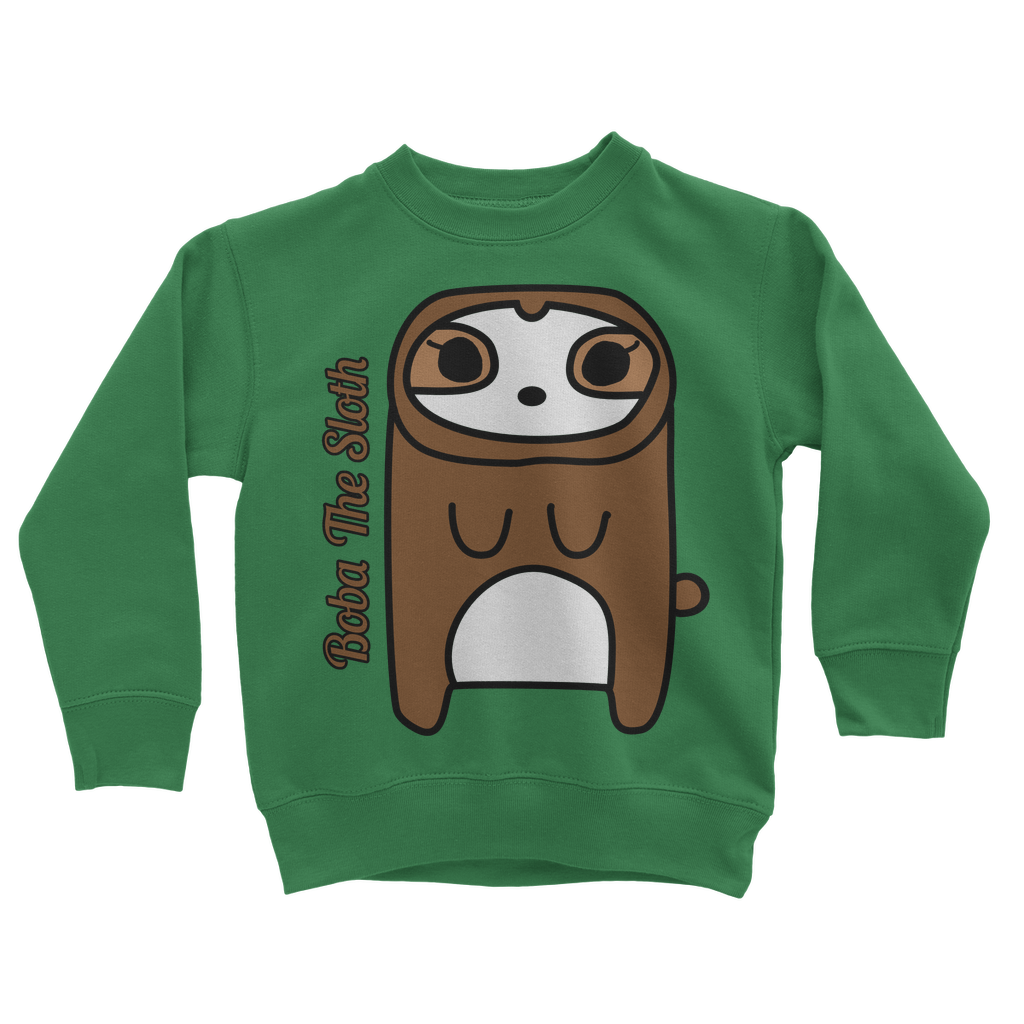 Boba The Sloth - Classic Kids Sweatshirt