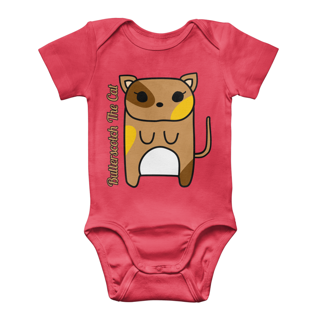 Butterscotch The Cat - Classic Baby Bodysuit