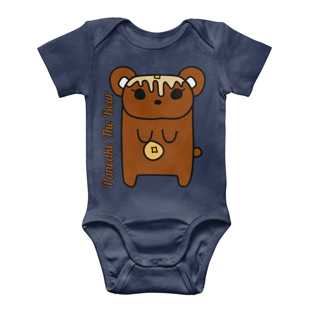 Pancake The Bear - Classic Baby Bodysuit