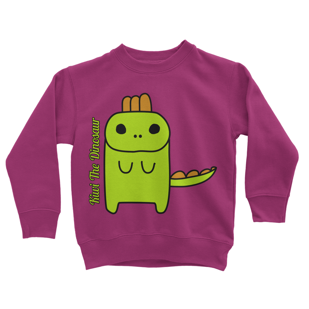 Kiwi The Dinosaur - Classic Kids Sweatshirt