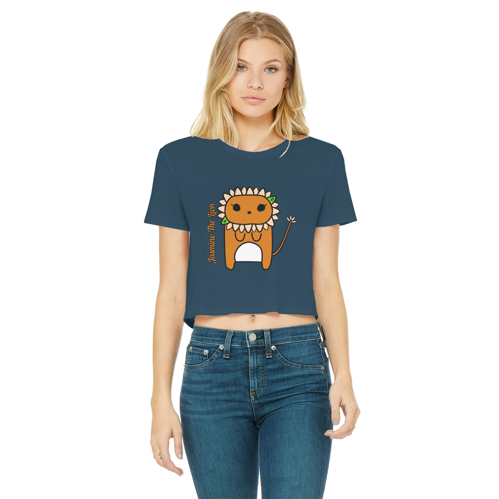 Jasmine The Lion - Women's Cropped Top