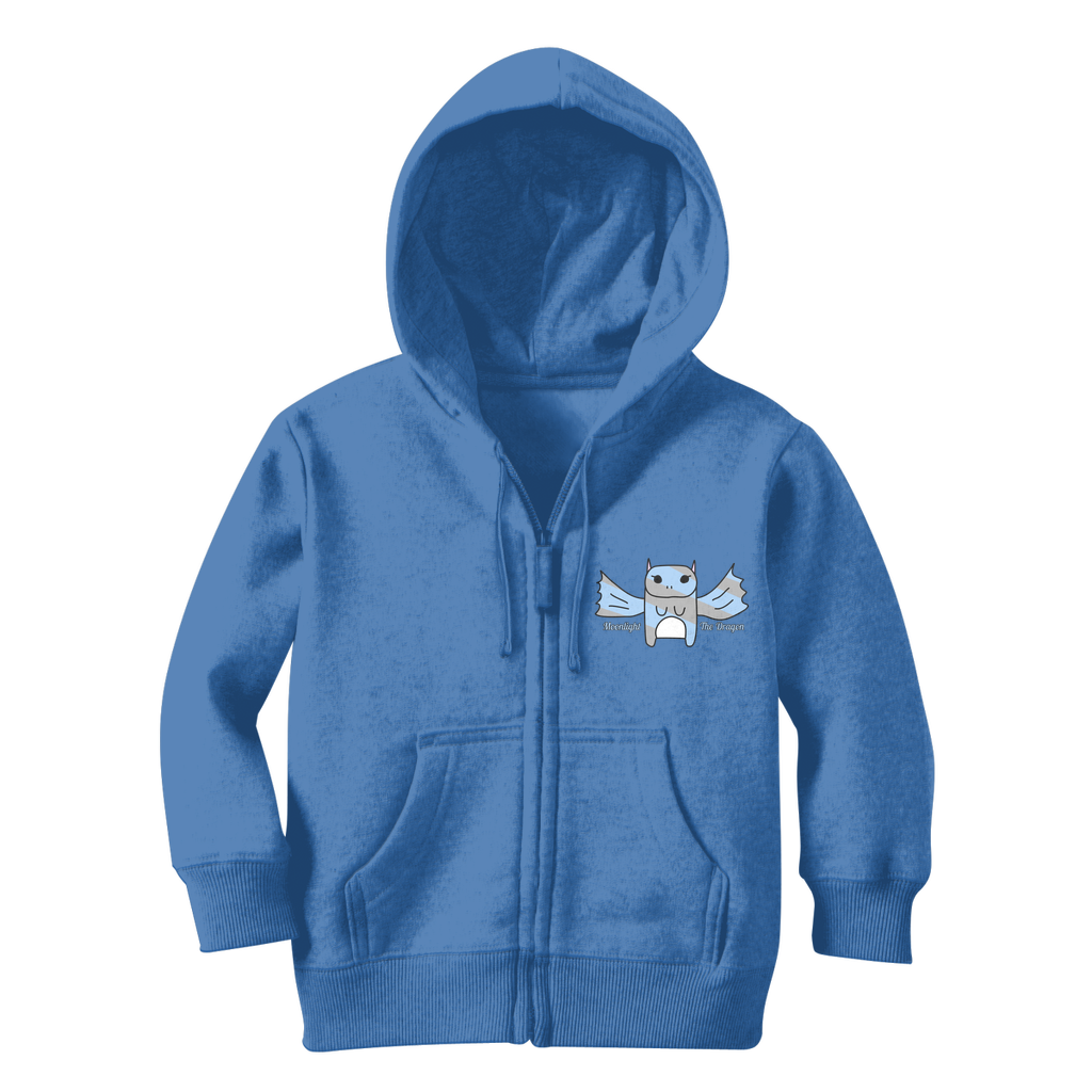 Moonlight The Dragon - Classic Kids Zip Hoodie