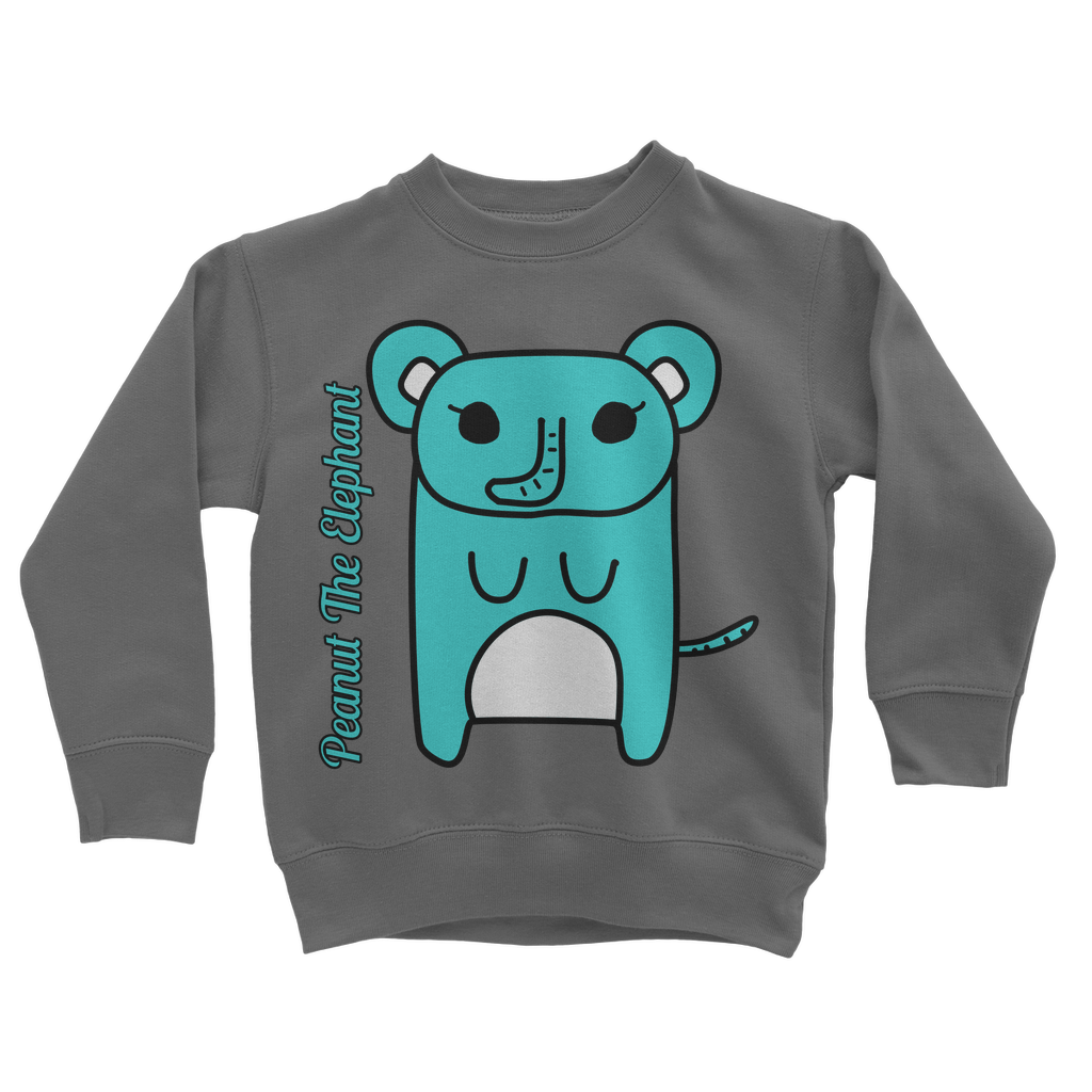 Peanut The Elephant - Classic Kids Sweatshirt