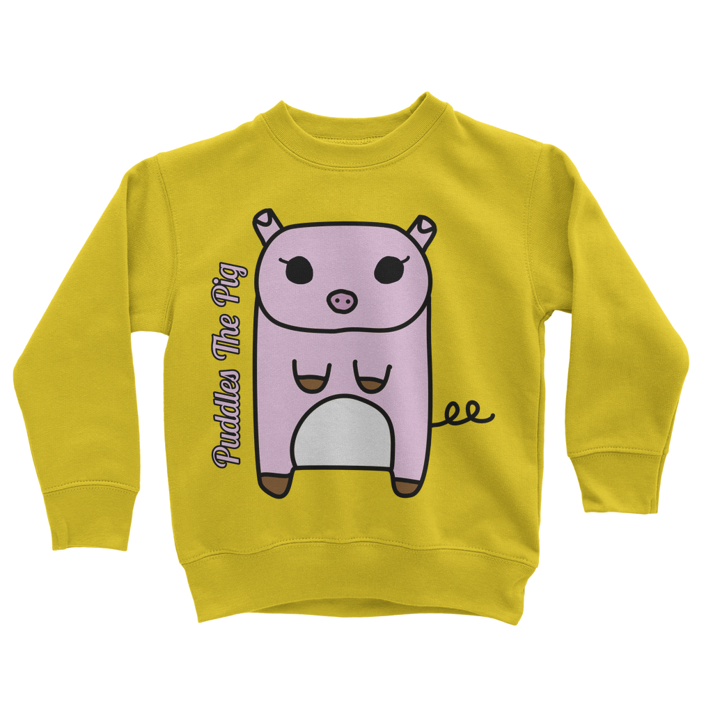 Puddles The Pig - Classic Kids Sweatshirt