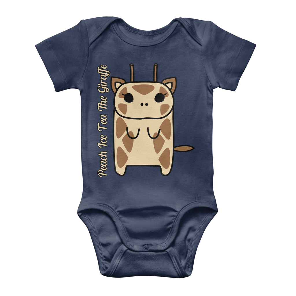 Peach Ice Tea The Giraffe - Classic Baby Bodysuit