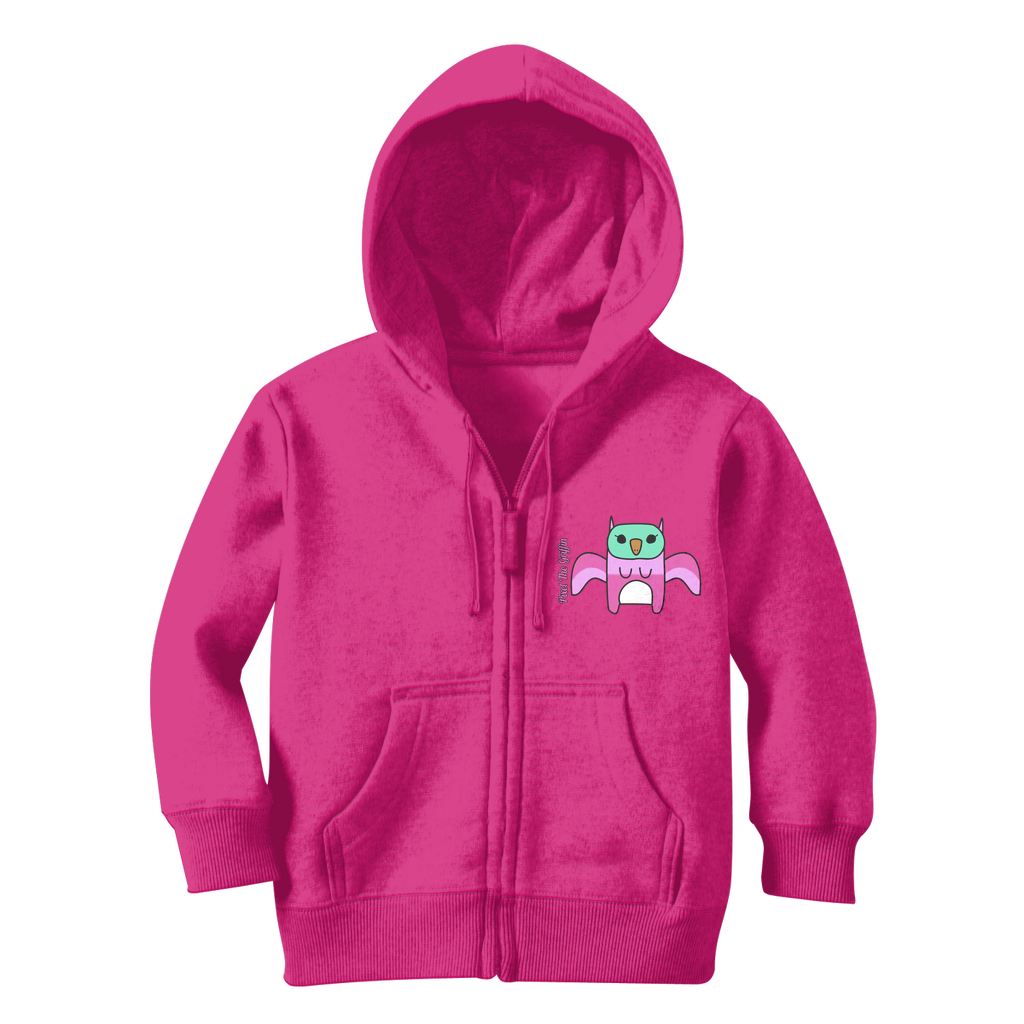 Pixel The Griffin - Classic Kids Zip Hoodie