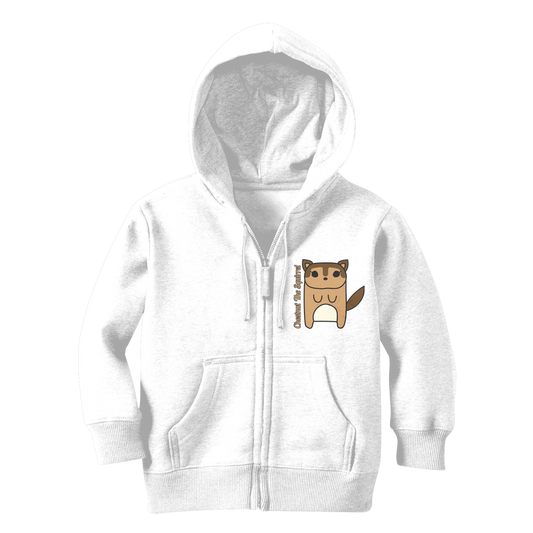 Chestnut The Squirrel - Classic Kids Zip Hoodie