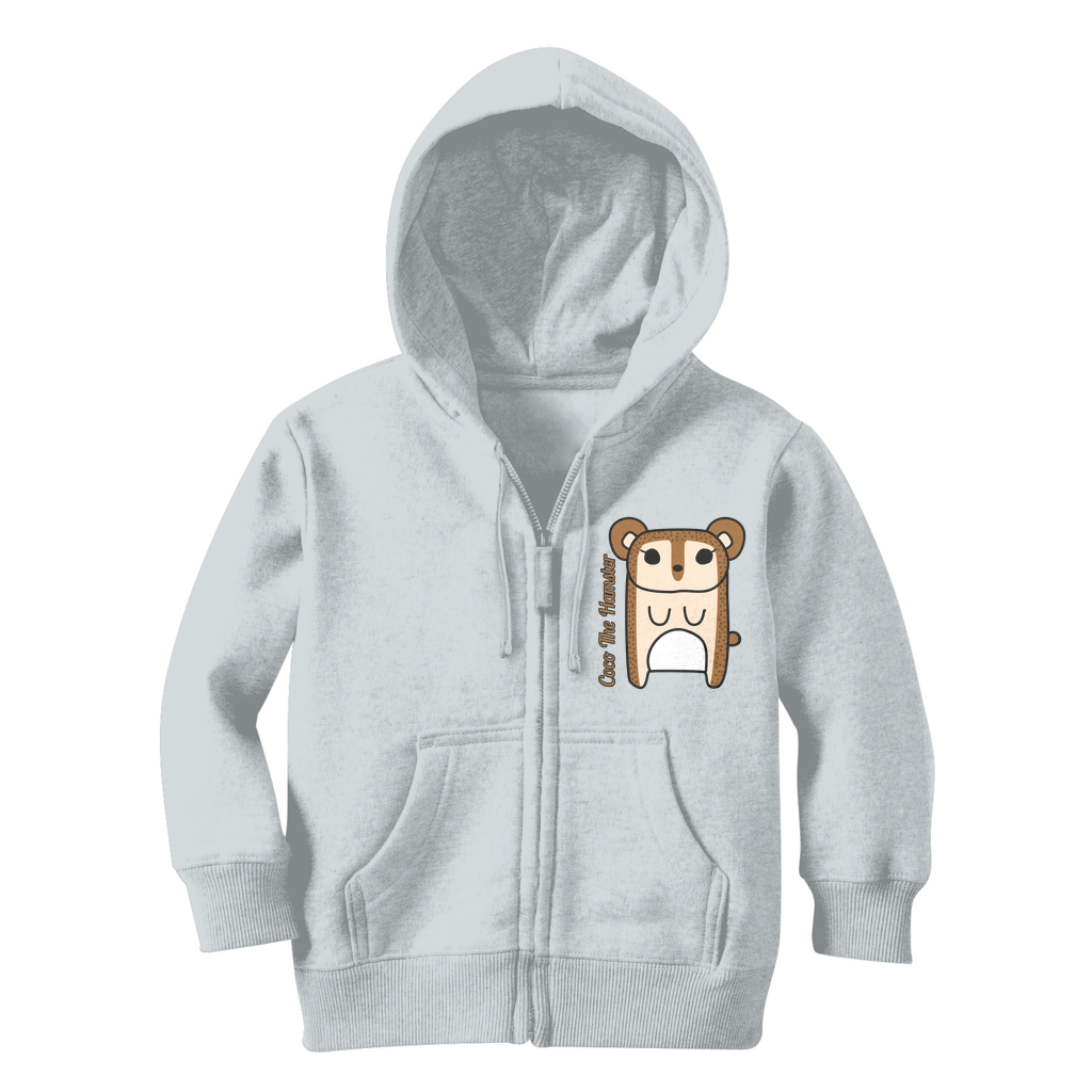 Coco The Hamster - Classic Kids Zip Hoodie