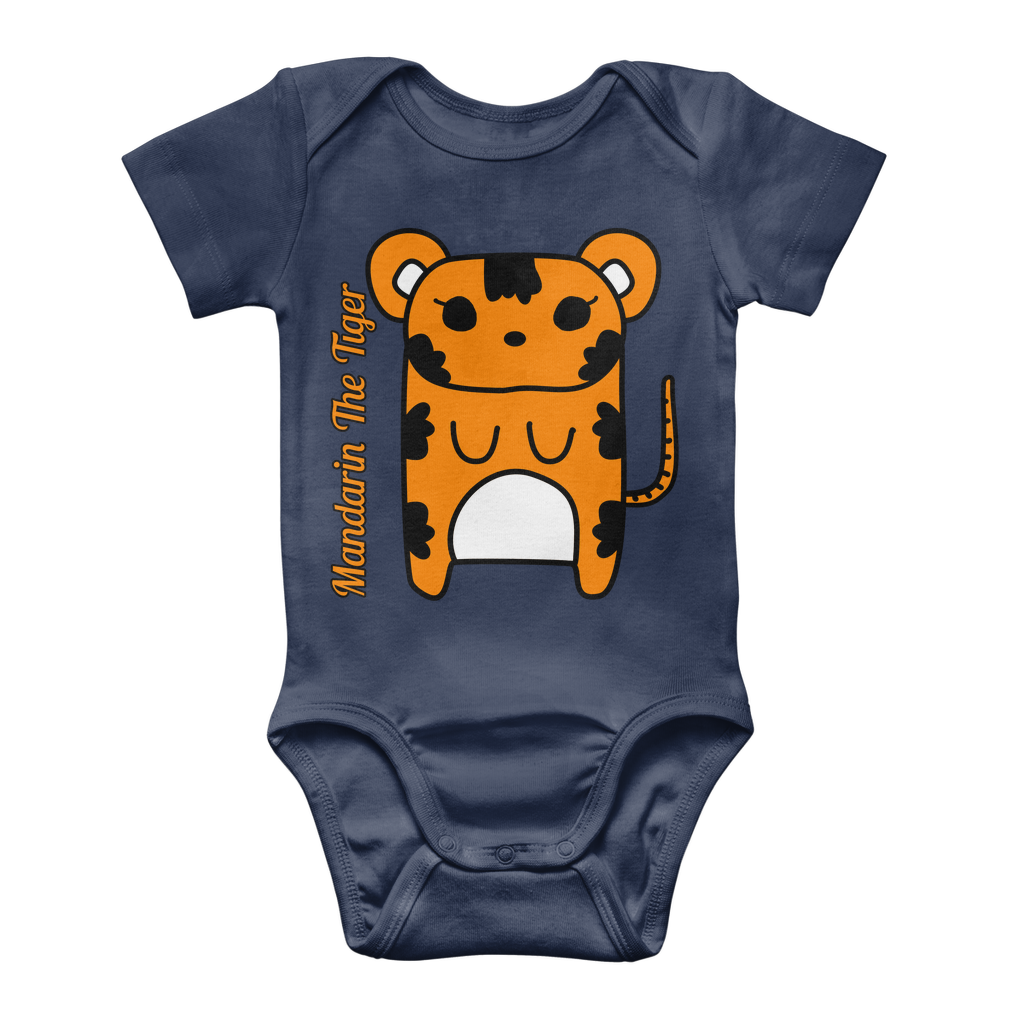 Mandarin The Tiger - Classic Baby Bodysuit