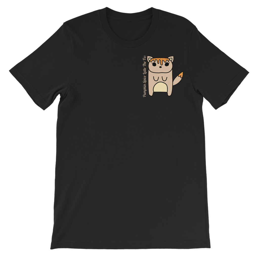 Pumpkin Spice Latte The Fox - Classic Kids T-Shirt