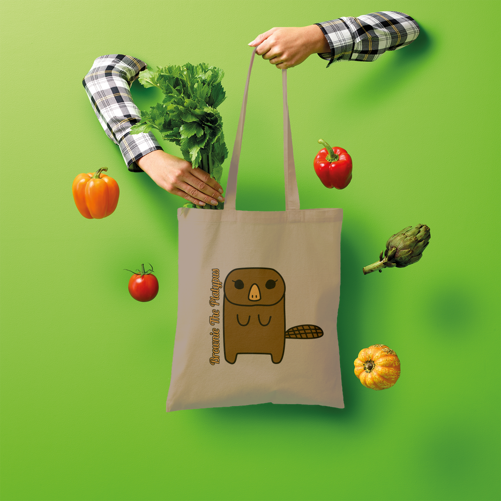 Brownie The Platypus - Shopper Tote Bag