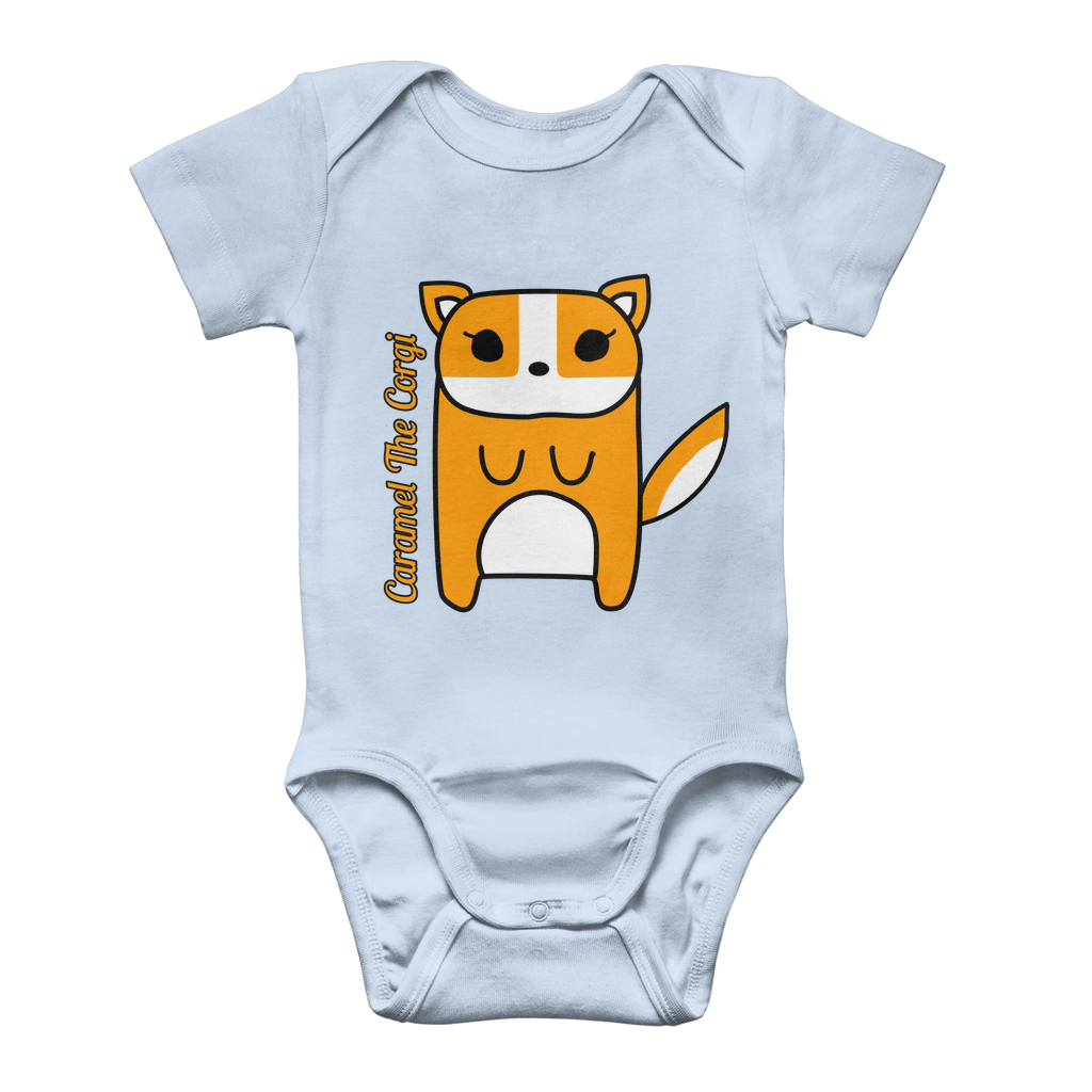 Caramel The Corgi - Classic Baby Bodysuit