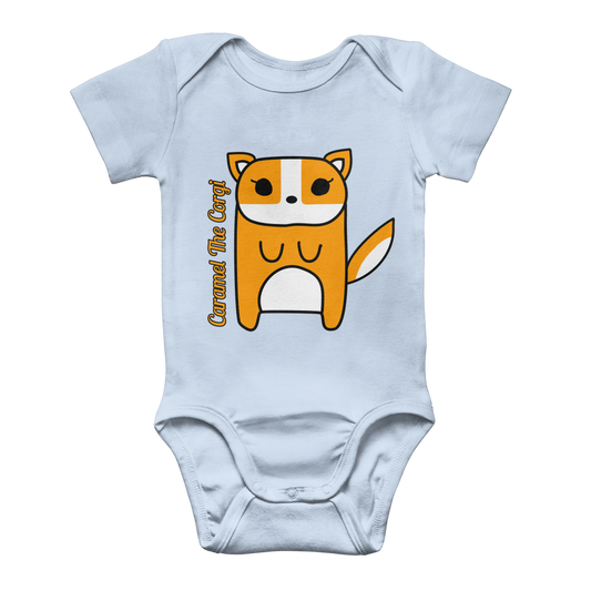 Caramel The Corgi - Classic Baby Bodysuit