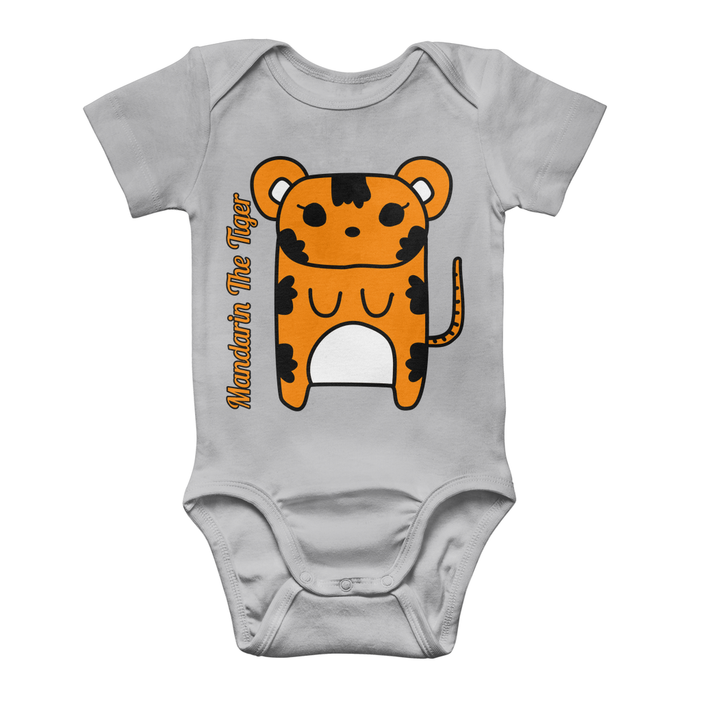 Mandarin The Tiger - Classic Baby Bodysuit