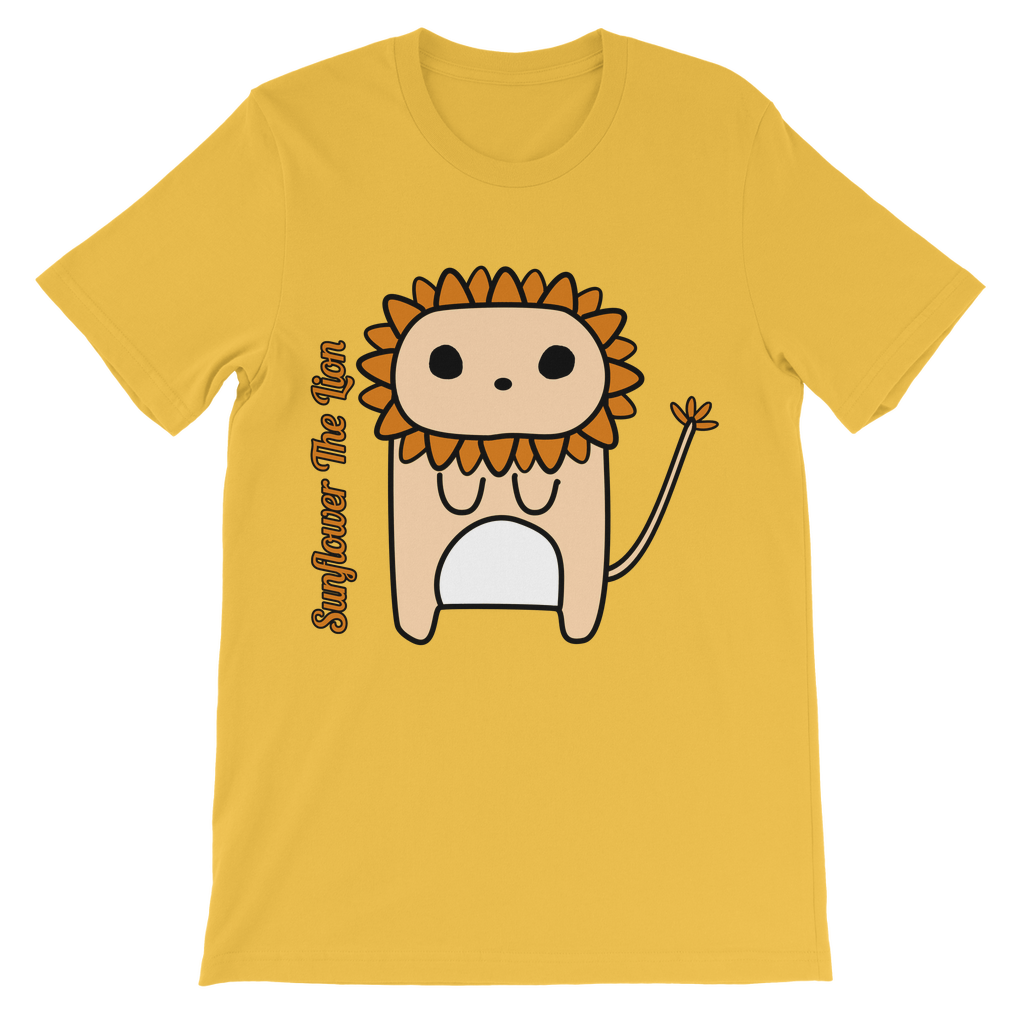 Sunflower the Lion - Premium Kids T-Shirt