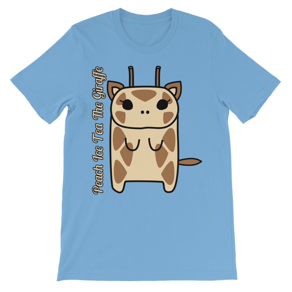 Peach Ice Tea The Giraffe - Premium Kids T-Shirt