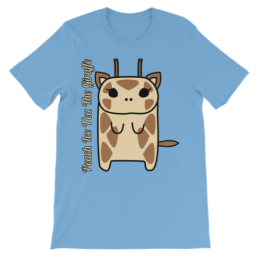 Peach Ice Tea The Giraffe - Premium Kids T-Shirt