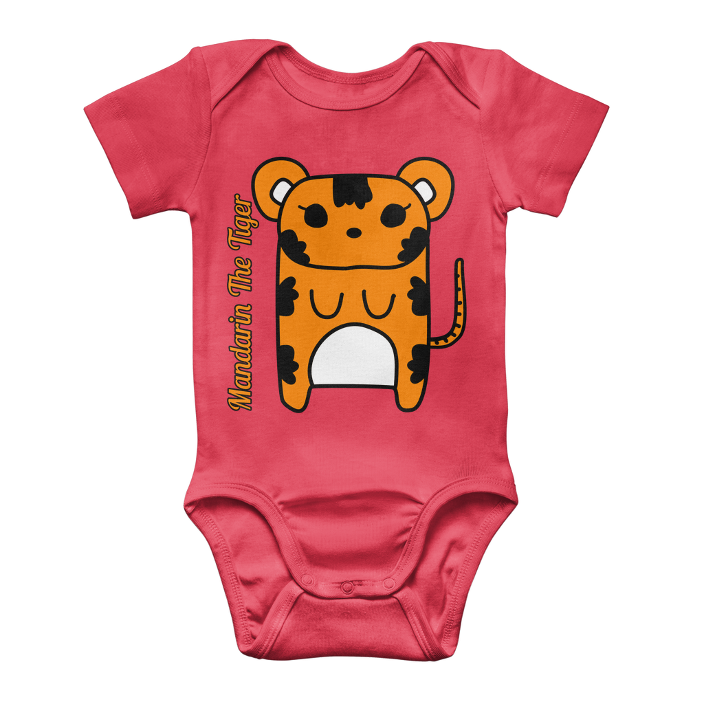 Mandarin The Tiger - Classic Baby Bodysuit