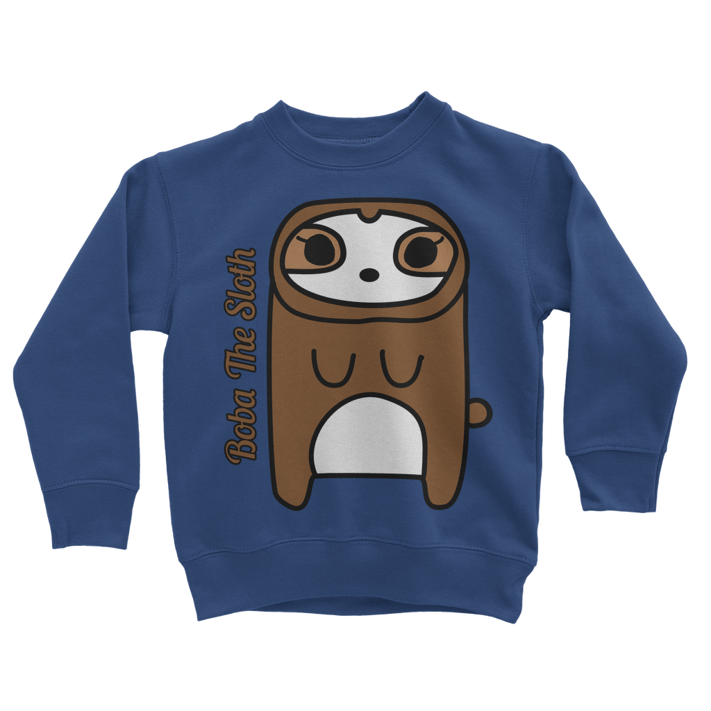 Boba The Sloth - Classic Kids Sweatshirt