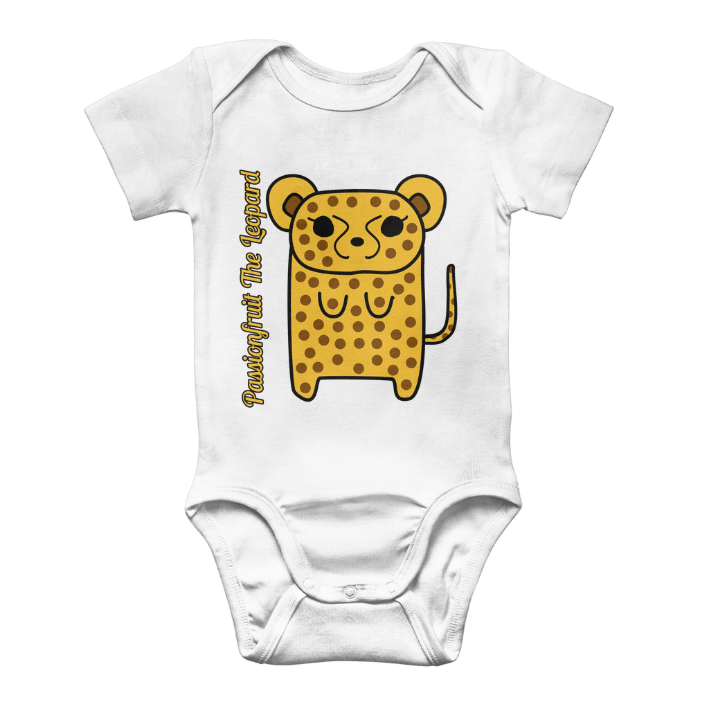 Passionfruit The Leopard - Classic Baby Bodysuit