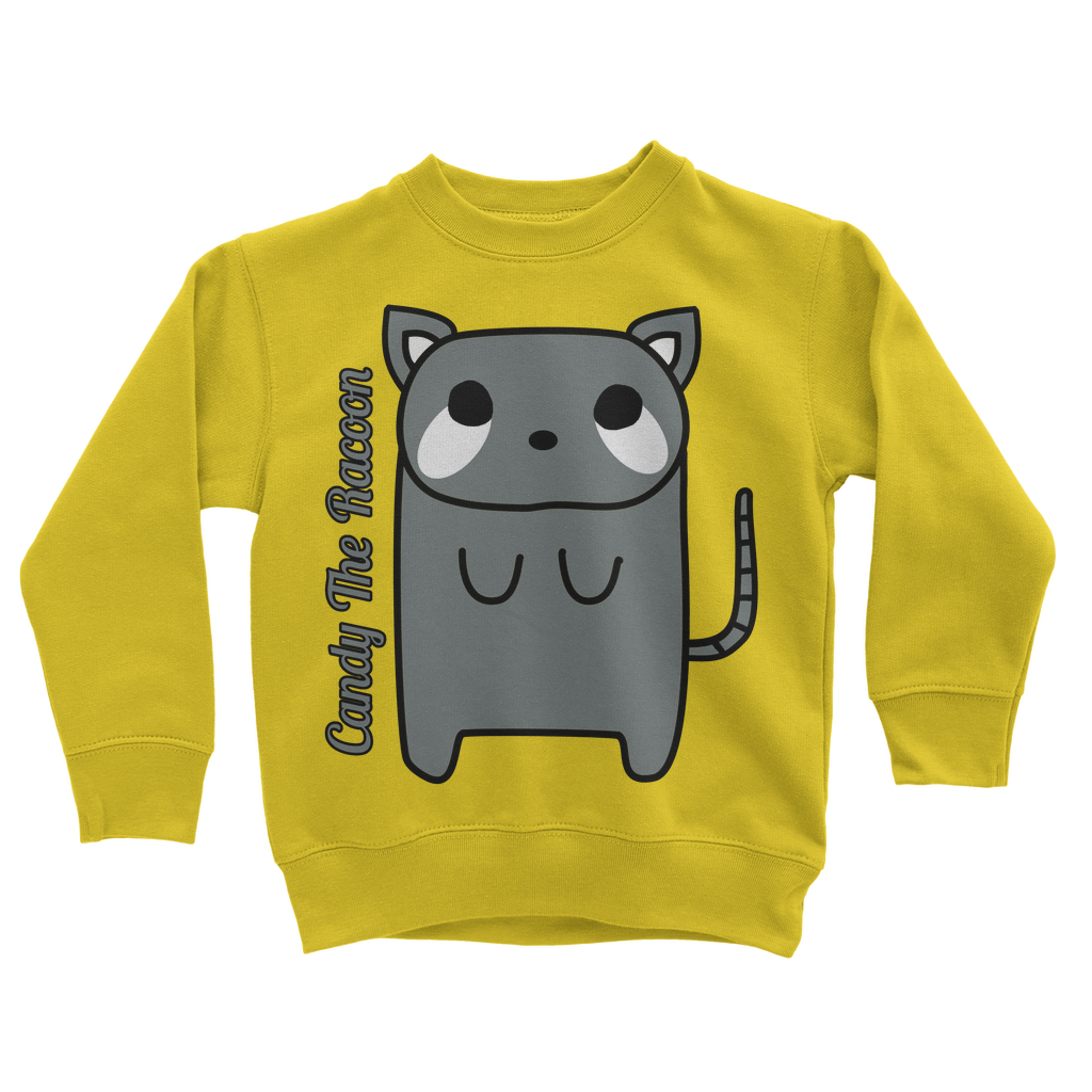 Candy The Racoon - Classic Kids Sweatshirt