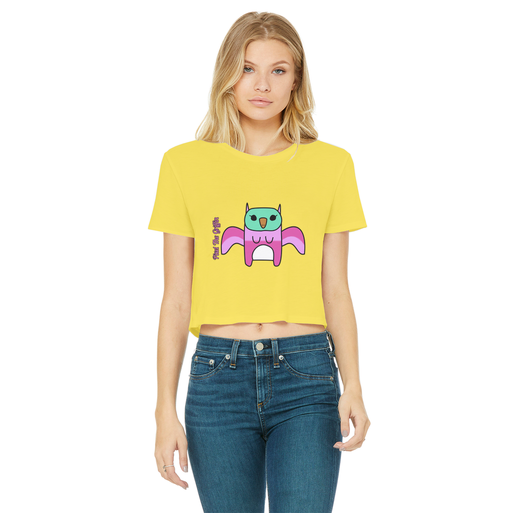 Pixel The Griffin - Women's Cropped Top