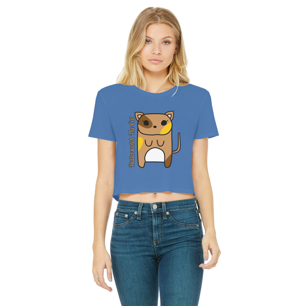 Butterscotch The Cat - Women's Cropped Top