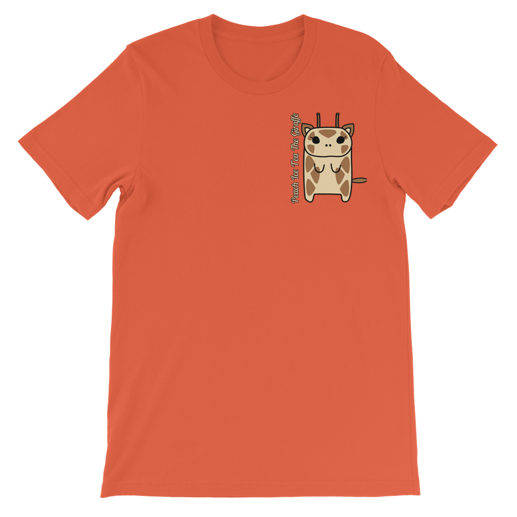 Peach Ice Tea The Giraffe - Classic Kids T-Shirt