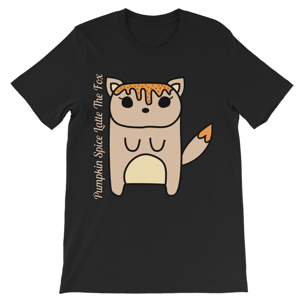 Pumpkin Spice Latte The Fox - Premium Kids T-Shirt