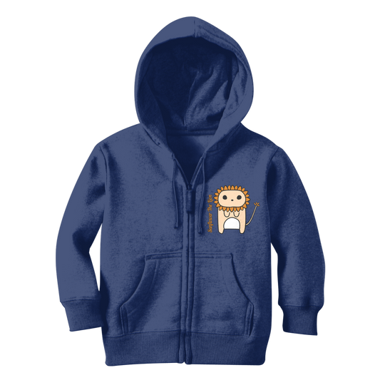 Sunflower the Lion - Classic Kids Zip Hoodie