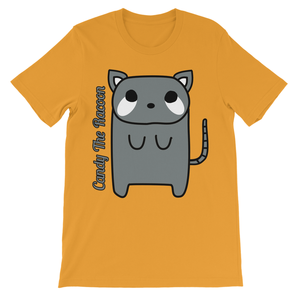 Candy The Racoon - Premium Kids T-Shirt