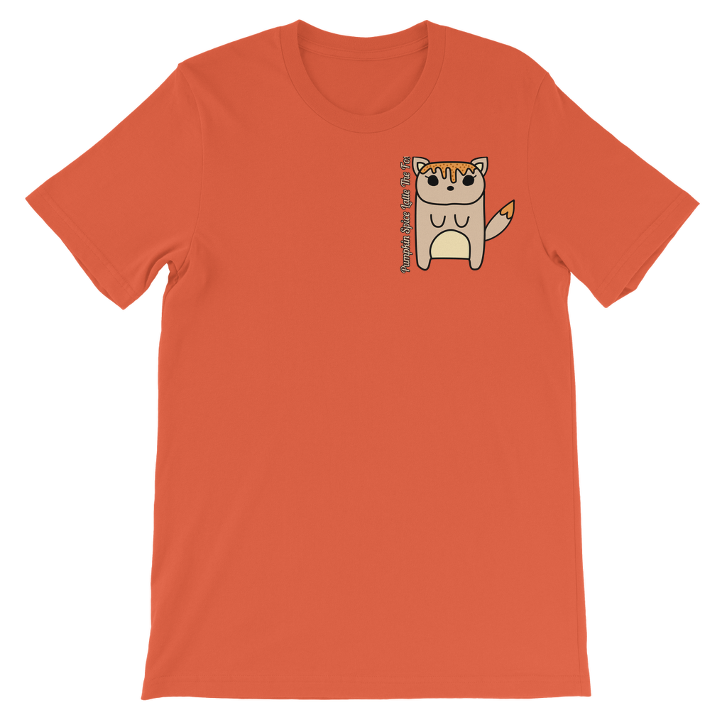 Pumpkin Spice Latte The Fox - Classic Kids T-Shirt