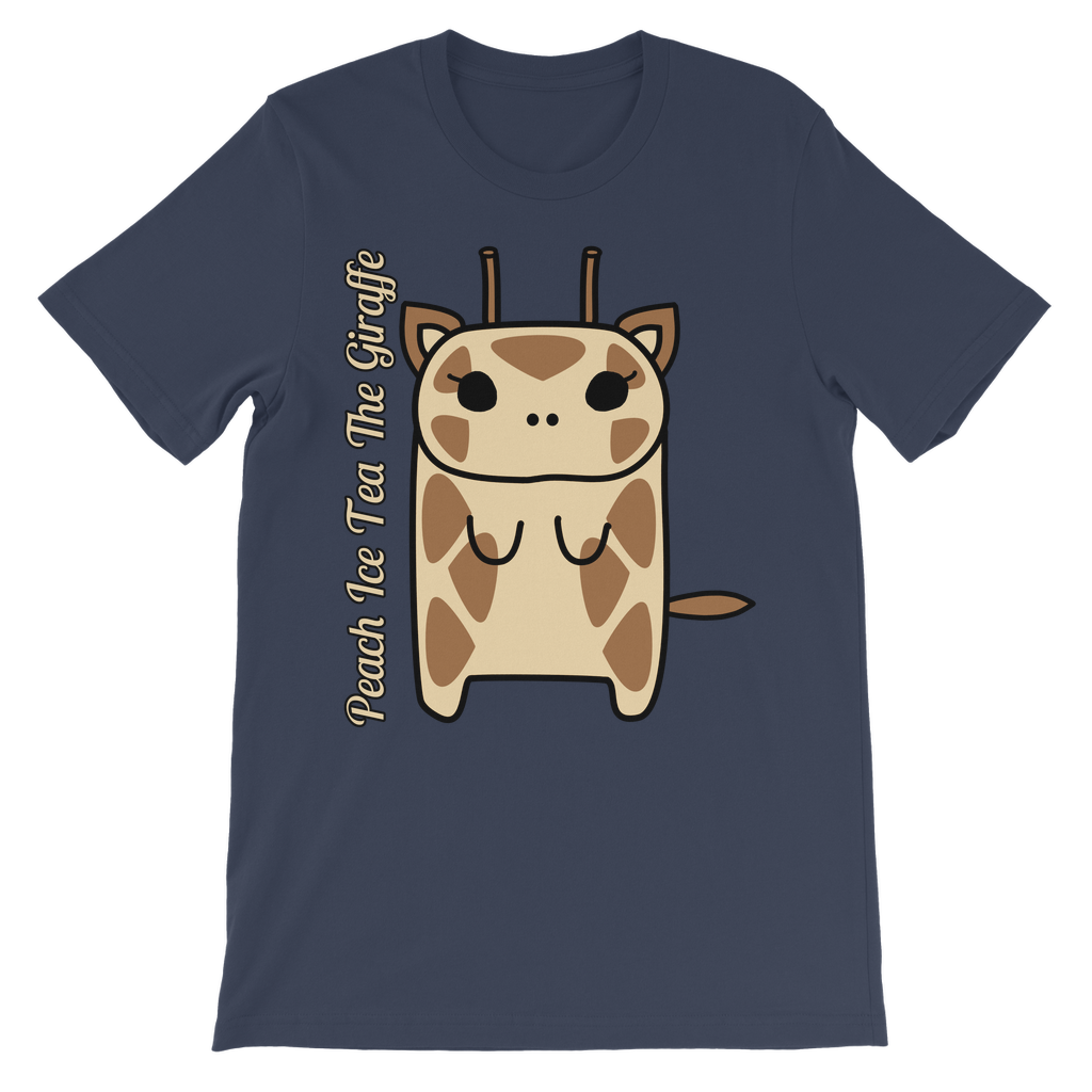 Peach Ice Tea The Giraffe - Premium Kids T-Shirt