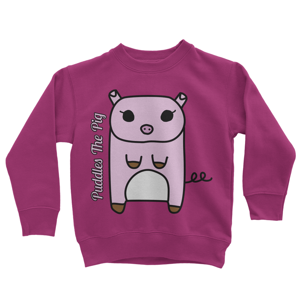 Puddles The Pig - Classic Kids Sweatshirt