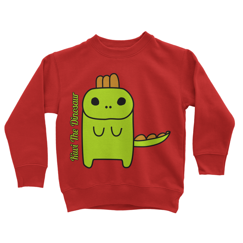 Kiwi The Dinosaur - Classic Kids Sweatshirt