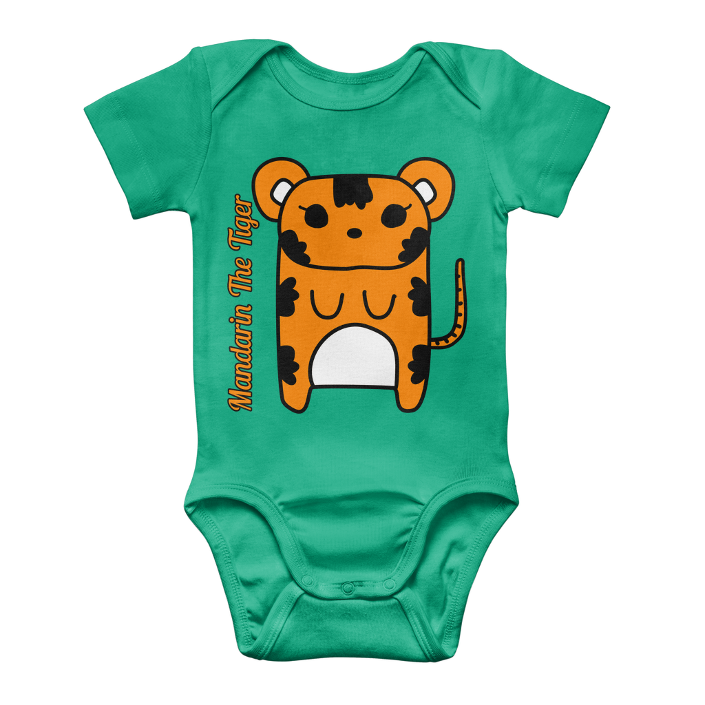 Mandarin The Tiger - Classic Baby Bodysuit