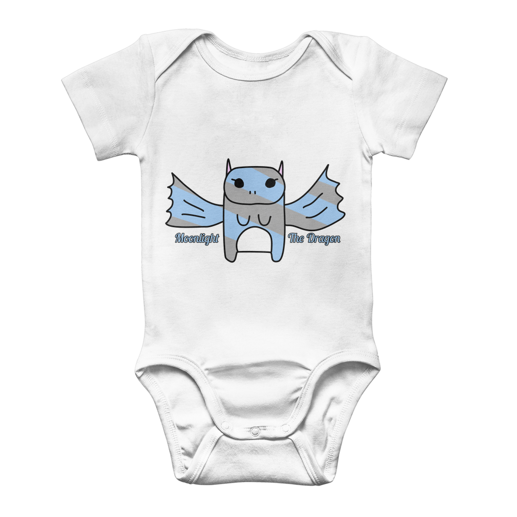 Moonlight The Dragon - Classic Baby Bodysuit