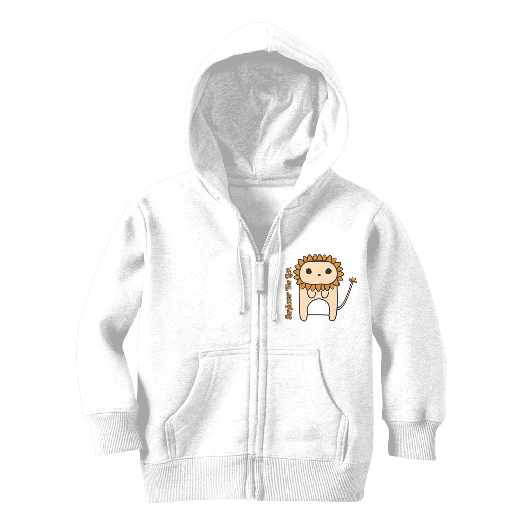 Sunflower the Lion - Classic Kids Zip Hoodie