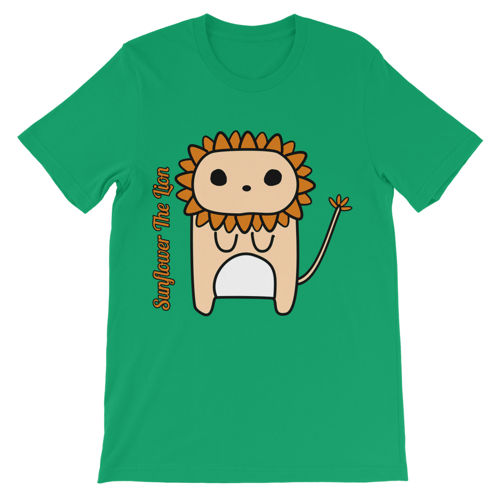 Sunflower the Lion - Premium Kids T-Shirt